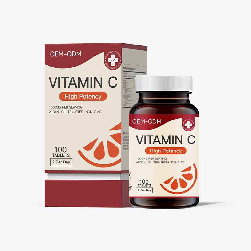 Comprimidos de Vitamina C de Alta Potência
   