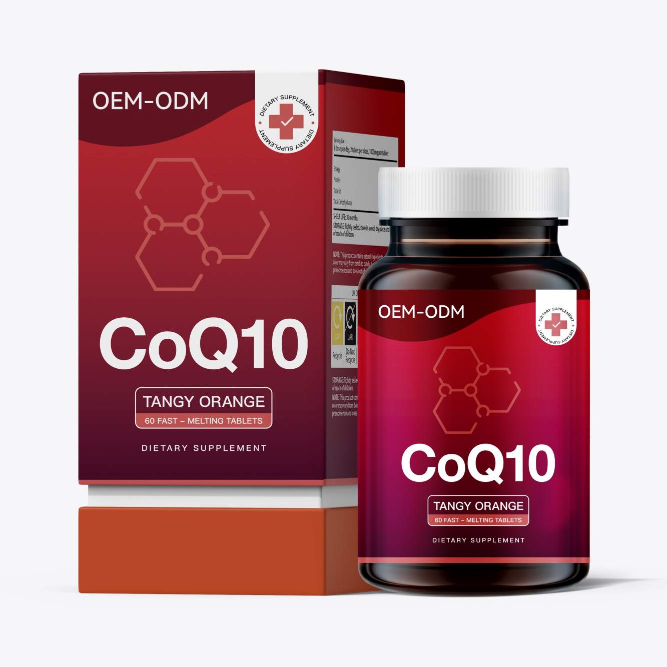 Serviços OEM de Coenzima Q10 (CoQ10)
   